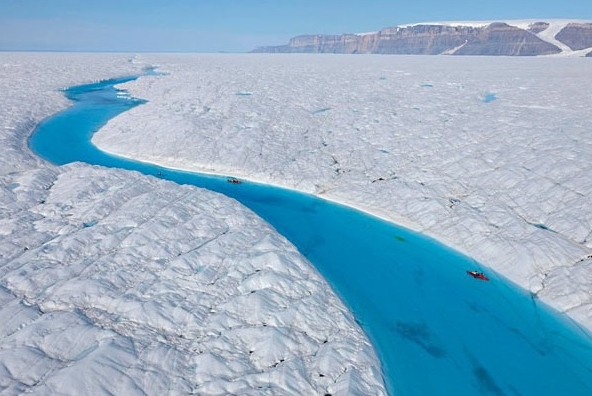 ледяной каньон Гренландии